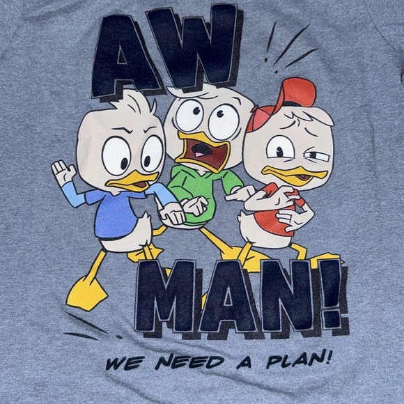 Duck tales graphic tee size 5/6 - Picture 2 of 3